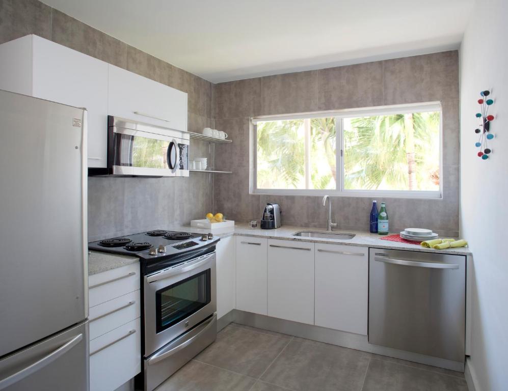Apartment mit 2 Schlafzimmern und Küche